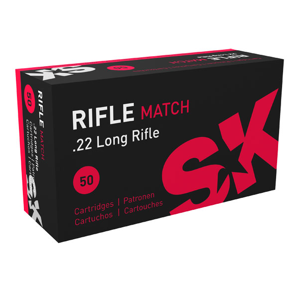 Kleinkaliberpatrone SK Rifle Match cal. 22lfb / .22lr