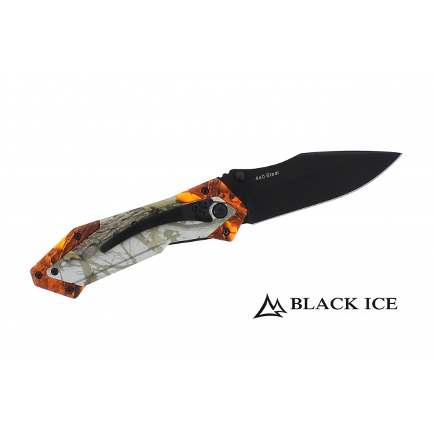 Black Ice Camo Hunter Jagdmesser - Einhandmesser
