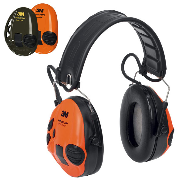 3M Peltor SportTac aktiver Gehörschutz, olive/orange